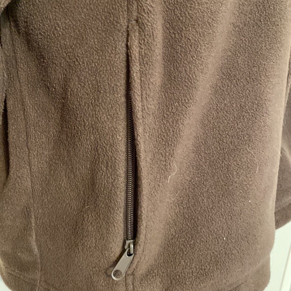 Columbia brown mens fleece - Picture 4 of 7